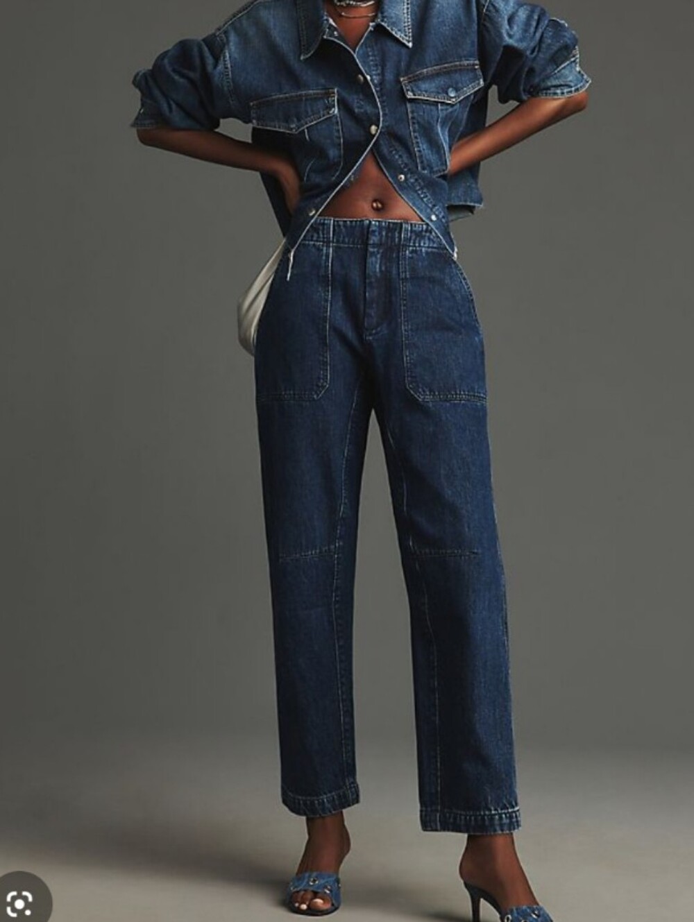 Rag & Bone Leyton Straight Crop Jeans Kaihara Japanese Denim Workwear